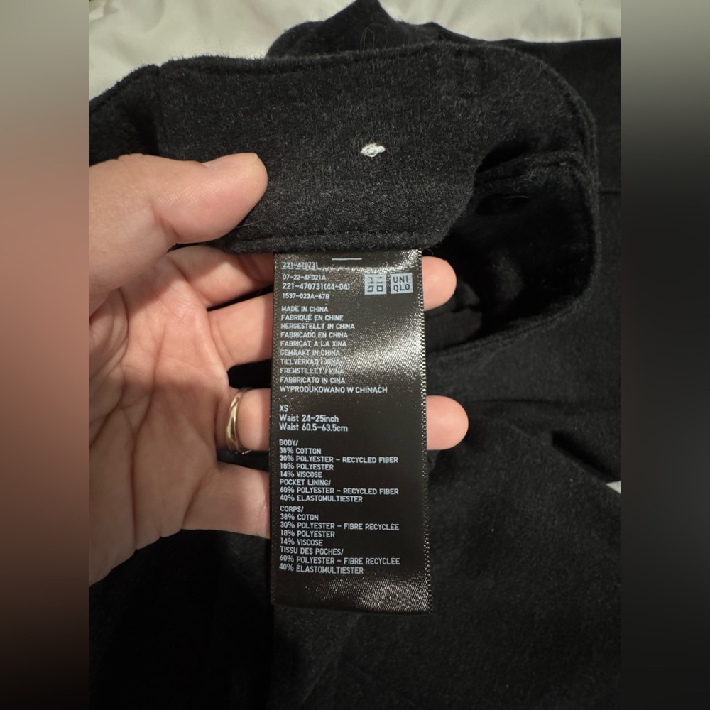 Uniqlo Brushed Jersey Wide Pants - Picture 6 of 8
